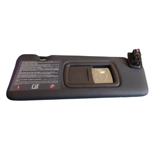 OTOZET Clio 4 - Fluence - Megane III Güneşlik Yolcu Tarafı Siyah