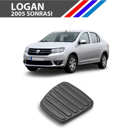 OTOZET Dacia Logan Fren - Debriyaj Pedal Lastiği 2 Adetli Takım 2005+