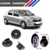 OTOZET Dacia Logan Sandero Bagaj ve Davlumbaz Klipsi 50 Adetli Paket