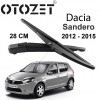 OTOZET Dacia Sandero Arka Silecek Süpürgesi ve Kolu Takım 2012 Sonrası