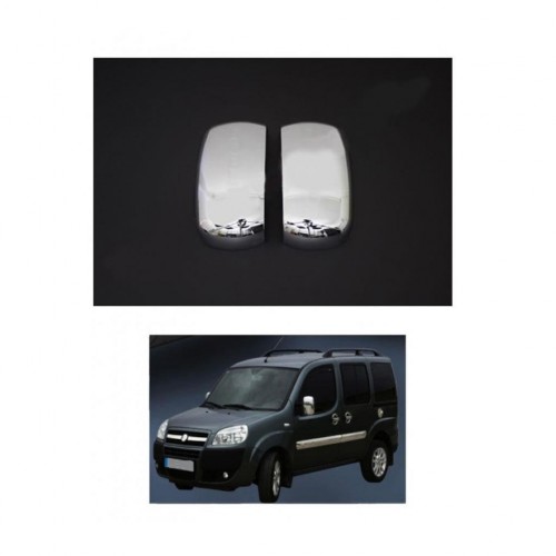 OTOZET Fiat Doblo Ayna Kapak Takımı Krom 2000 - 2010