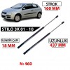 OTOZET Fiat Stilo 3 Kapı Bagaj Amortisörü Sağ Sol Takım 46784994