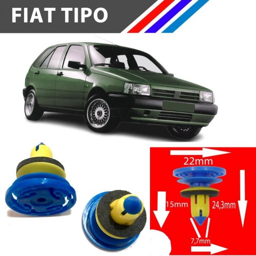 OTOZET Fiat Tofaş Tipo Kapı Döşeme Klipsi 25 Adetli Paket