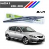 OTOZET Mazda 3 Arka Silecek Süpürgesi 2003 -2008 35 cm