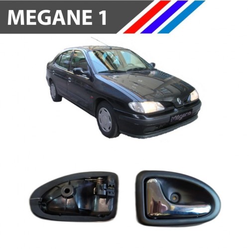 OTOZET Megane 1 İç Açma Kolu Sol Sürücü Tarafı Parlak Krom