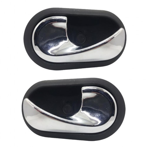 OTOZET Megane 2 Kapı İç Açma Kolu Parlak Krom Sağ Sol 2 Adetli Takım