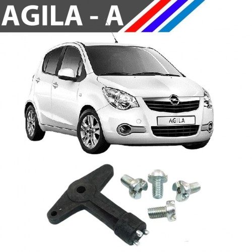 OTOZET Opel Agila A Jant Kapağı Somun Vida ve Anahtar Takım 2000 - 2007