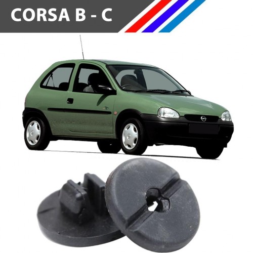 OTOZET Opel Corsa C Far Klipsi 50 Adetli Paket 122933