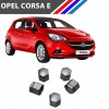OTOZET Opel Corsa E Bijon Kapağı 5 Adetli Set Krom Renk 1008209