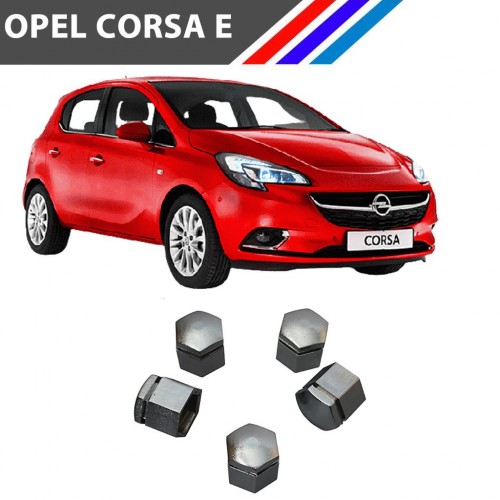 OTOZET Opel Corsa E Bijon Kapağı 5 Adetli Set Krom Renk 1008209