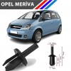 OTOZET Opel Meriva Davlumbaz Klipsi 50 Adetli Paket
