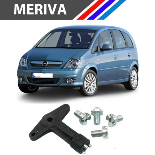 OTOZET Opel Meriva Jant Kapağı Somun Vida Anahtar Takım 1996 - 2008