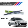 OTOZET Peugeot 207 Arka Silecek Süpürgesi 2012 Sonrası