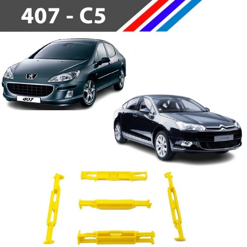 OTOZET Peugeot 407 Citroen C5 Ön Cam Direk Klipsi 10 Adetli Paket