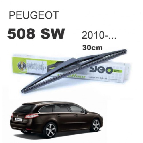 OTOZET Peugeot 508 SW Arka Silecek Süpürgesi 2010 Sonrası 30 cm