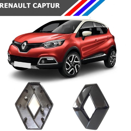 OTOZET Renault Captur Ön Panjur Arması Siyah 628909470R