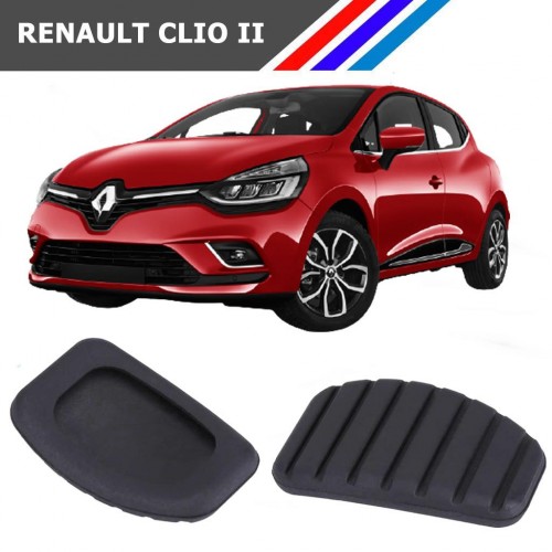 OTOZET Renault Clio 2 Kasa Fren - Debriyaj Pedal Lastiği 2 Adetli Takım