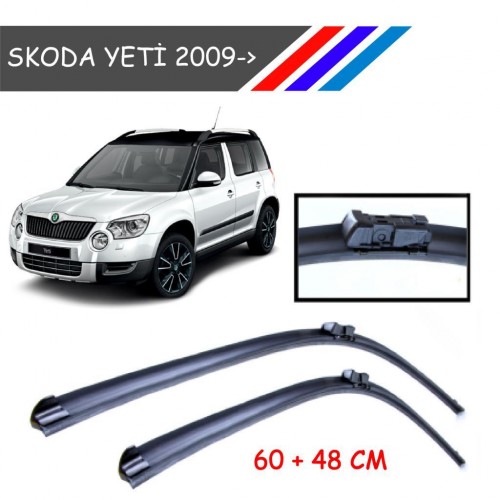 OTOZET Skoda Yeti Ön Silecek Süpürge Seti 2009 Sonrası