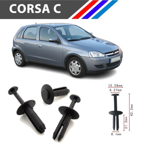 Opel Corsa C Tampon Klipsi 51111964186
