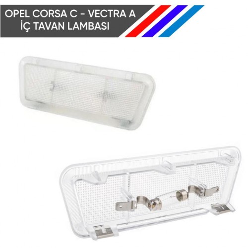 Opel Corsa C Vectra A İç Tavan Lambası Ampullü 90460774