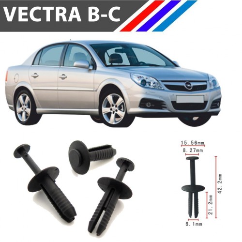 Opel Vectra B-C Tampon Klipsi 51111964186