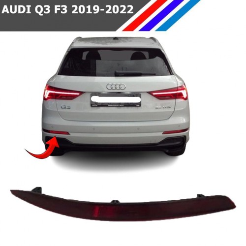 Otozet - Audi Q3 F3 Arka Tampon Reflektörü Sol Taraf 2019-2022 83A945105