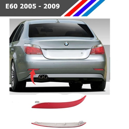 Otozet - Bmw E60 LCI Arka Tampon Reflektörü Sol Taraf 2005-2009 63147183913