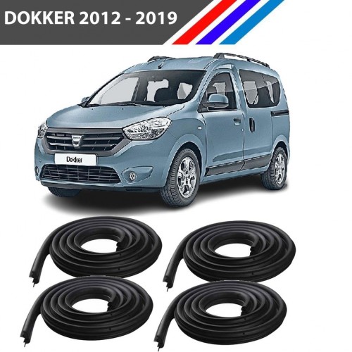Otozet - Dacia Dokker Ön ve Arka Kapı Fitili 4 Adetli Set  2012 - 2019