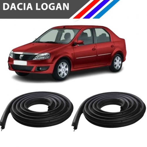 Otozet - Dacia Logan - Mcv Ön Sol ve Sağ Kapı Fitili 2 Adetli Set  2005 - 2012