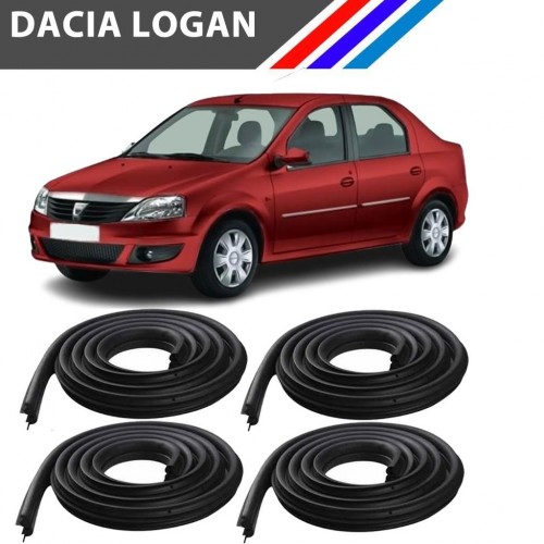 Otozet - Dacia Logan - Mcv Ön ve Arka Kapı Fitili 4 Adetli Set  2005 - 2012