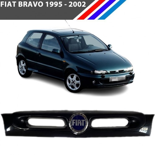 Otozet - Fiat Bravo Ön Panjur Siyah Renk - Çelenk Tip Armalı Yan Sanayi 1995 - 2002