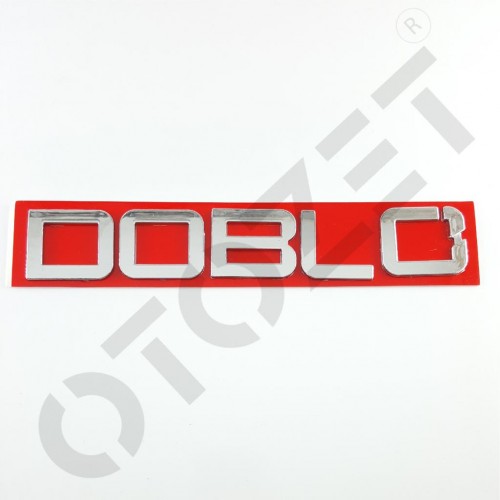 Otozet - Fiat Doblo Arka Bagaj Yazısı 2010 Sonrası 196 mm - 26 mm