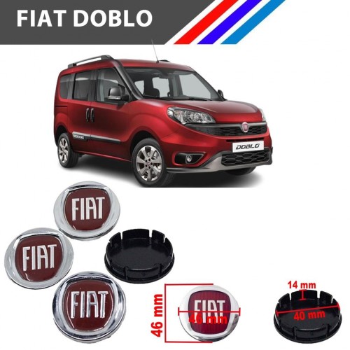 Otozet - Fiat Doblo Jant Kapağı Göbeği Dörtlü Takım 735448759