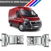 Otozet -Fiat Ducato 3 Kasa Arka Bagaj Kapak Menteşesi Alt Sol ve Sağ Takım 2006 Sonrası