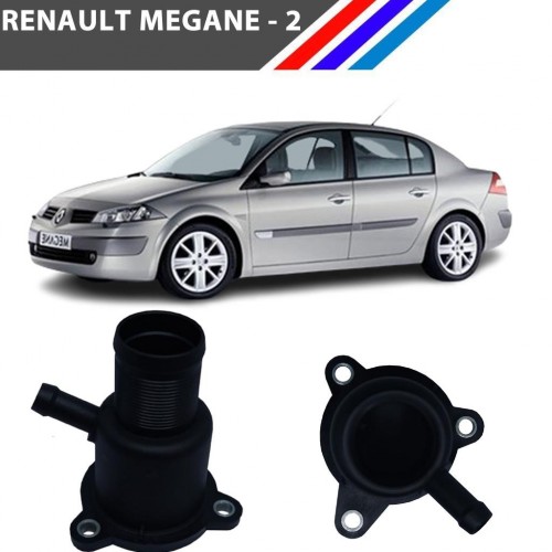 Otozet Megane 2 Kasa 1.6 Benzinli Termostat Kapağı Yan Sanayi 2003 - 2007 7700101179