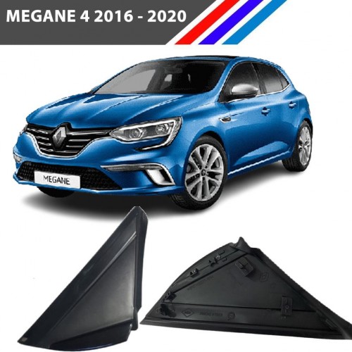 Otozet Megane 4 Kelebek Camı Üçgen Bakaliti Sol Taraf Siyah Renk Sürücü Tarafı