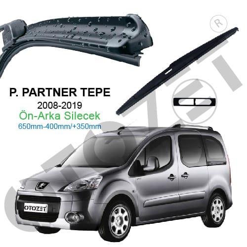 Otozet - Partner Tepee Ön - Arka Silecek Süpürge Seti 2009 - 2016