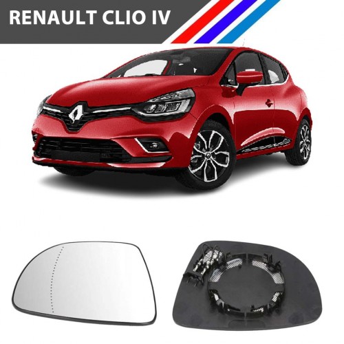Otozet - Renault Clio 4 Sol Dış Ayna Camı Sürücü Tarafı Asferik Isıtmalı 963669996R