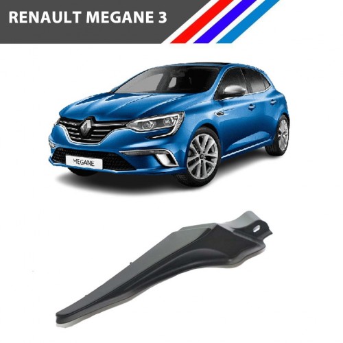 Otozet - Renault Megane 3 Ön Cam Izgara Plastiği Sol Taraf 2009 - 2016 668620027R