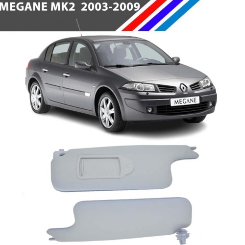 Otozet - Renault Megane II Güneşlik Sol Sürücü Tarafı Orijinal 2003 - 2009