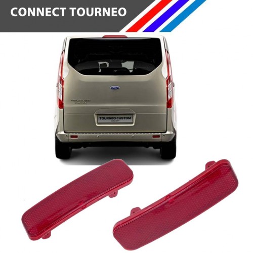 Otozet - Transit Custom V362 Arka Tampon Reflektörü Sağ ve Sol Takım 2013 - 2019