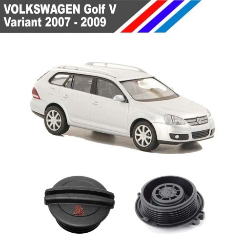 Otozet -VW Golf V Variant Radyatör Yedek Su Depo Kapağı Yan Sanayi 2007 - 2009
