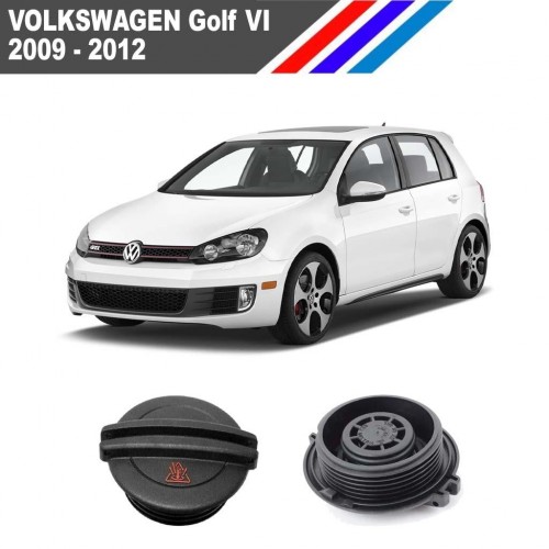 Otozet -VW Golf VI Radyatör Yedek Su Depo Kapağı Yan Sanayi 2009 - 2012