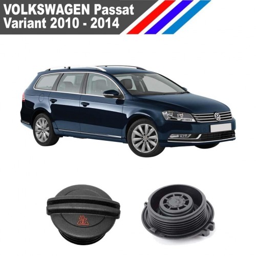 Otozet -VW Passat Variant Radyatör Yedek Su Depo Kapağı Yan Sanayi 2010 - 2014