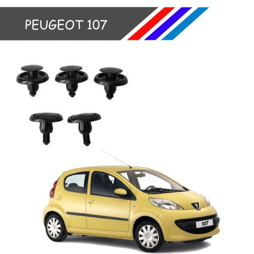 Peugeot 107 Bagaj Halı Klipsi 9046707164