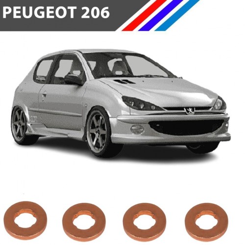 Peugeot 206 1.6 HDI Enjektör Pulu 4 Tırnak 4 Adetli Set