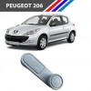 Peugeot 206 Cam Açma Kolu 1 Adet Gri Renk 1997 - 2014