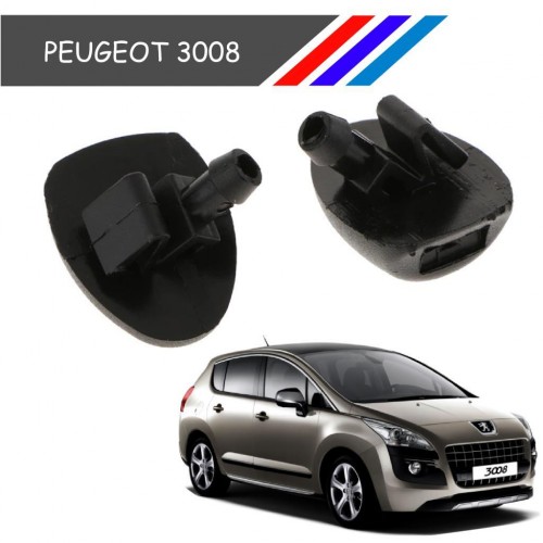 Peugeot 3008 Ön Cam Su Fiskiye Memesi İkili Takım 6438Y3