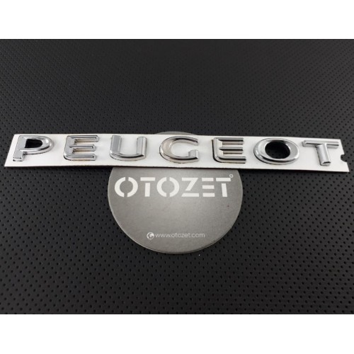 Peugeot 301 508 Arka Bagaj Peugeot Yazısı Çift Taraf Bantlı