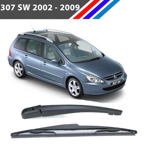 Peugeot 307 SW Arka Silecek Kolu Süpürgesi Takım 2002 - 2009